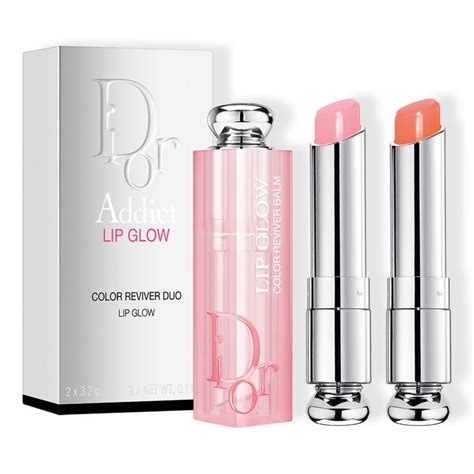 dior lip glow duo set|dior lip glow ultra pink.